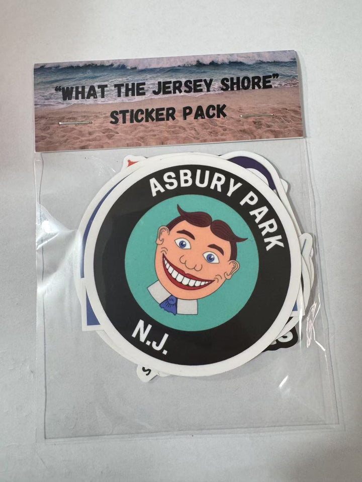 "What The Jersey Shore" Sticker Pack