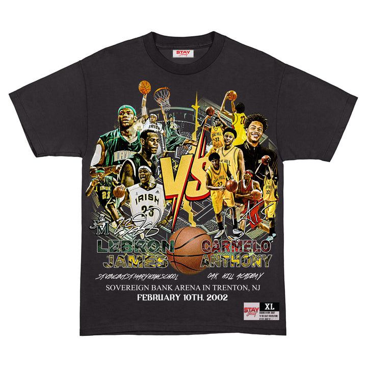 Lebron vs. Melo Graphic Tee