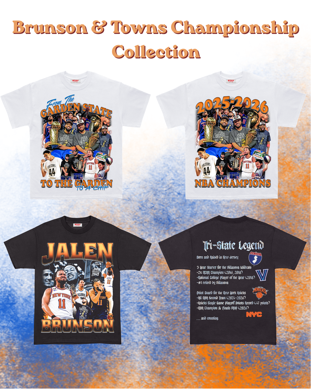 Brunson & Towns Championship Collection (3 in 1)