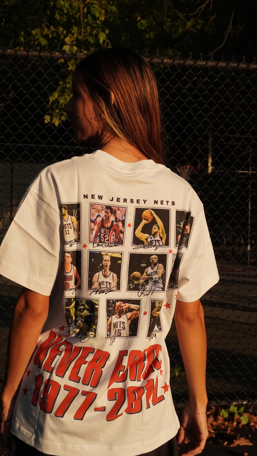 Nets Throwback Graphic Tee