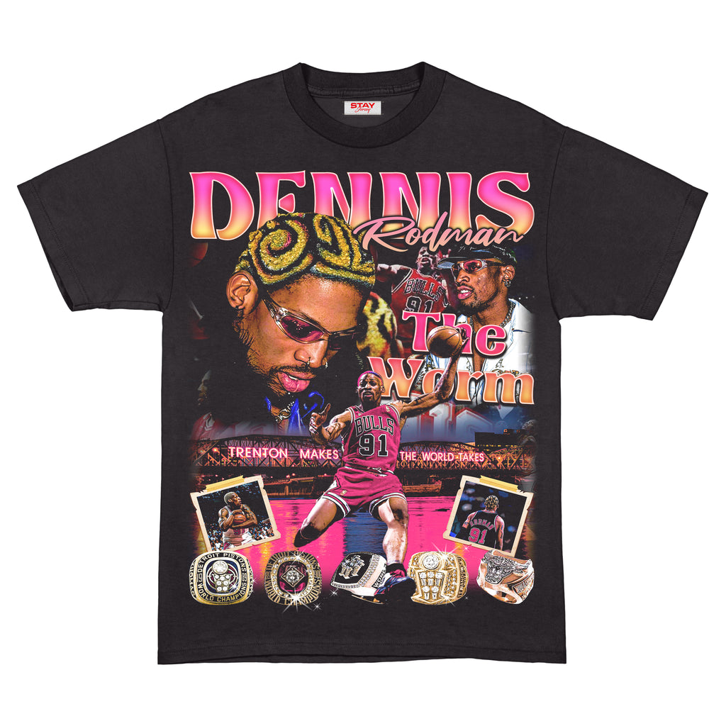 Dennis Rodman x Trenton Graphic Tee – Stay Jersey
