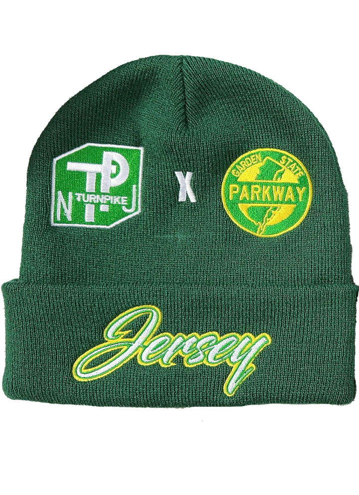 Green NJ Beanie