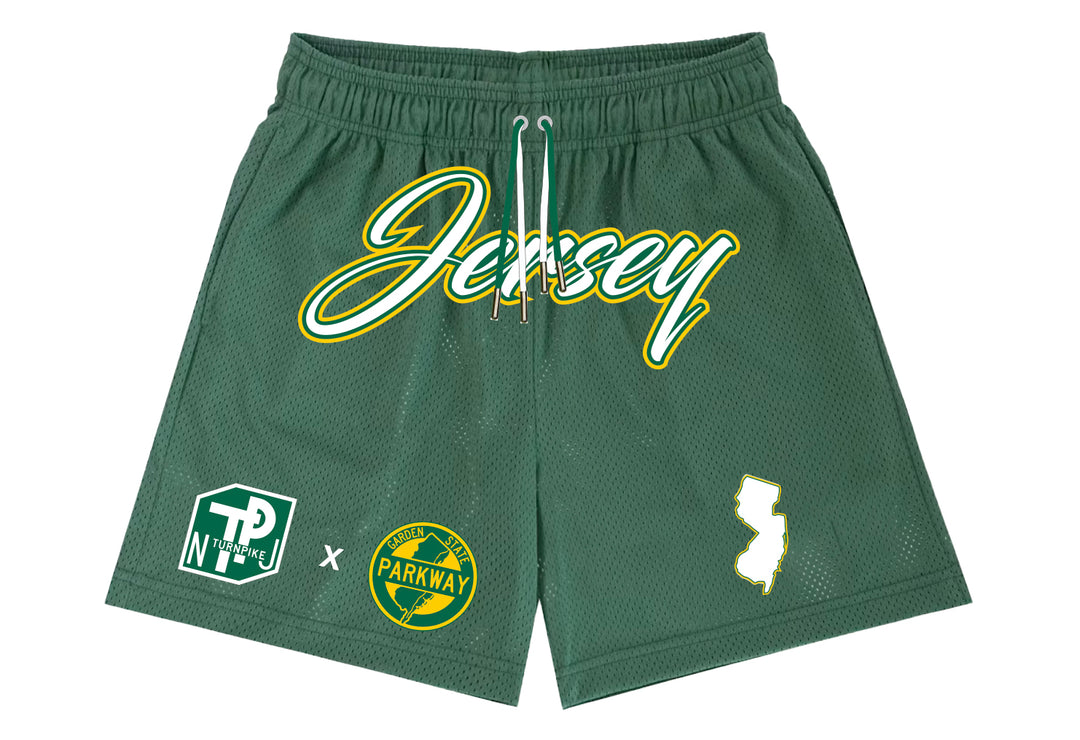 Green NJ Shorts