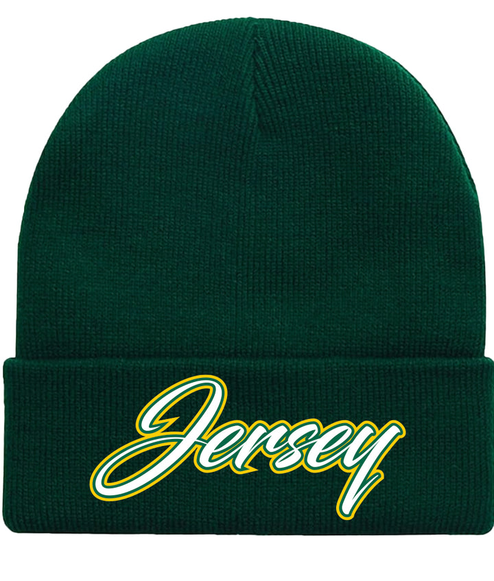 Green NJ Beanie