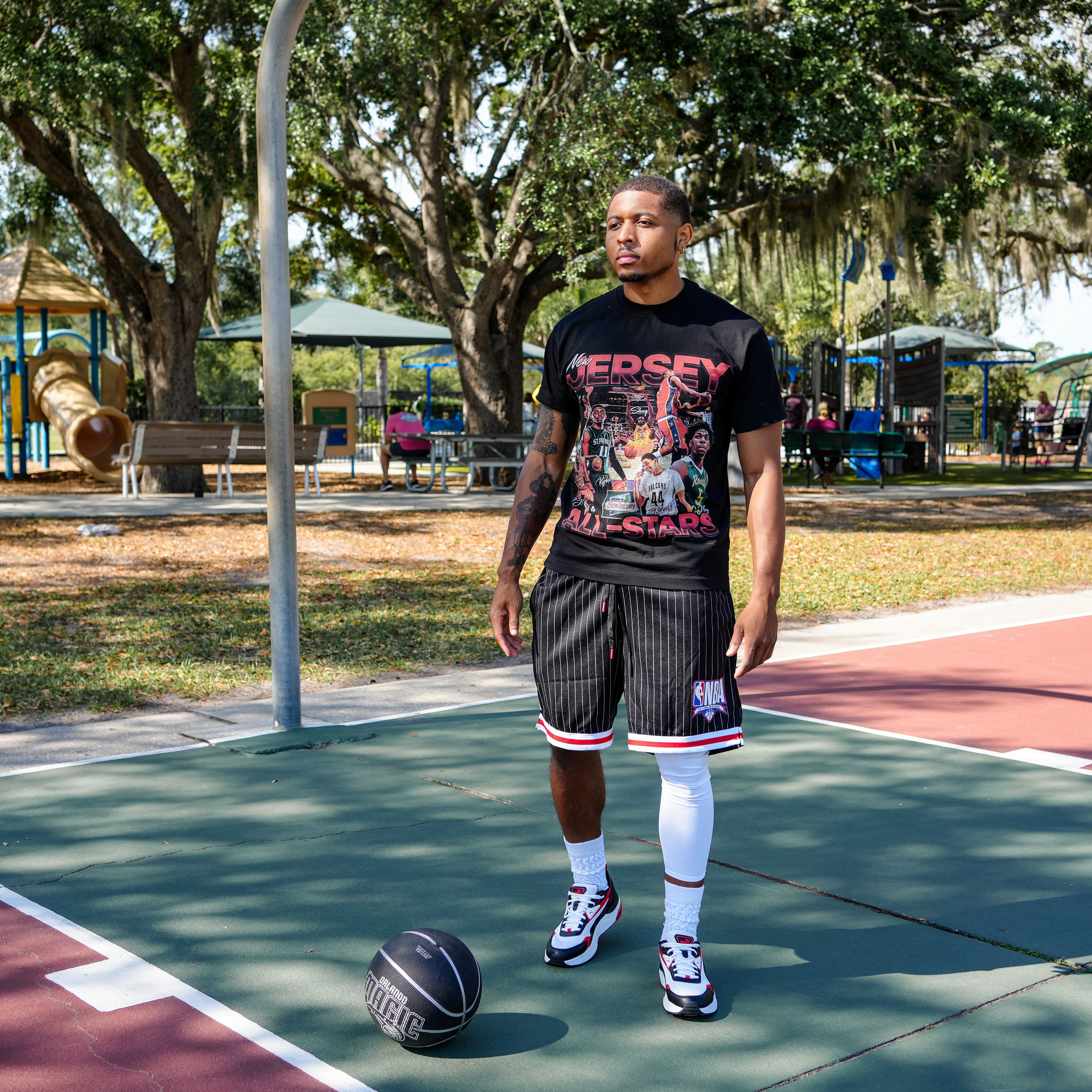 NJ Basketball All-Stars Graphic Tee – Stay Jersey