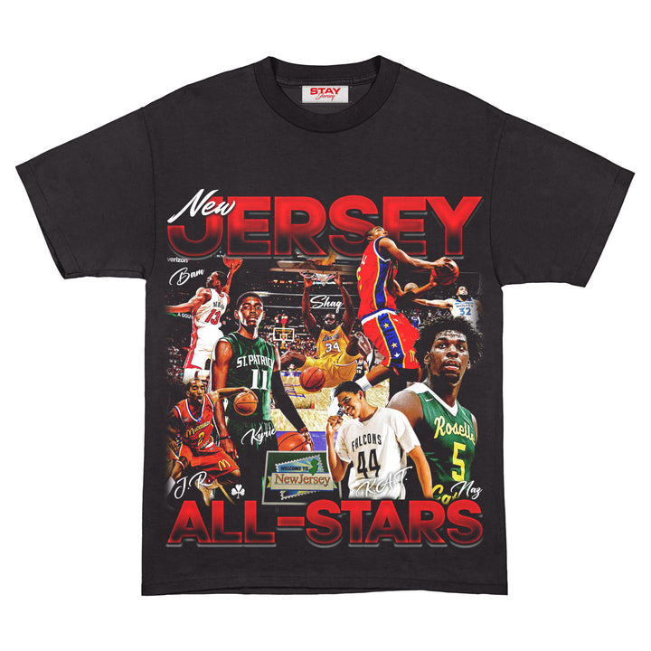 NJ Basketball All-Stars Graphic Tee