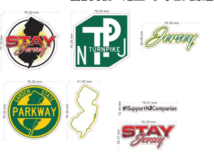 GSP x NJT Sticker Pack