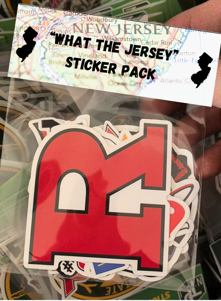 "What The Jersey" Sticker Pack