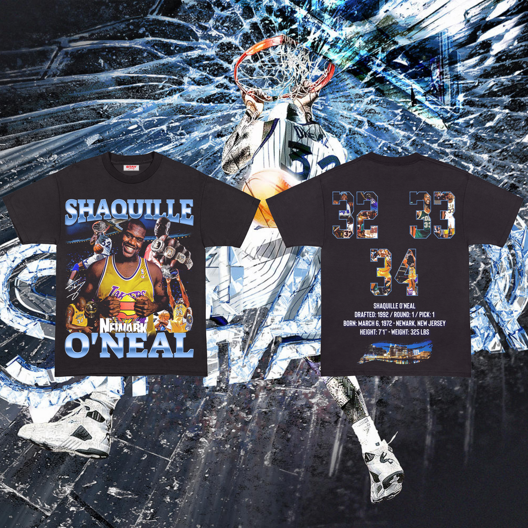 Shaq x Newark Graphic Tee