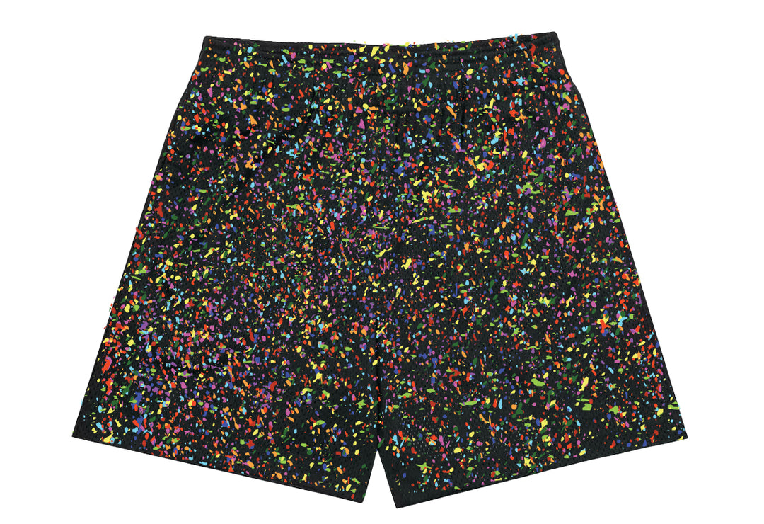 Jersey Paint Splatter Shorts
