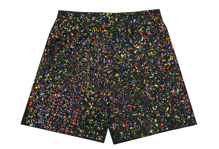 Jersey Paint Splatter Shorts